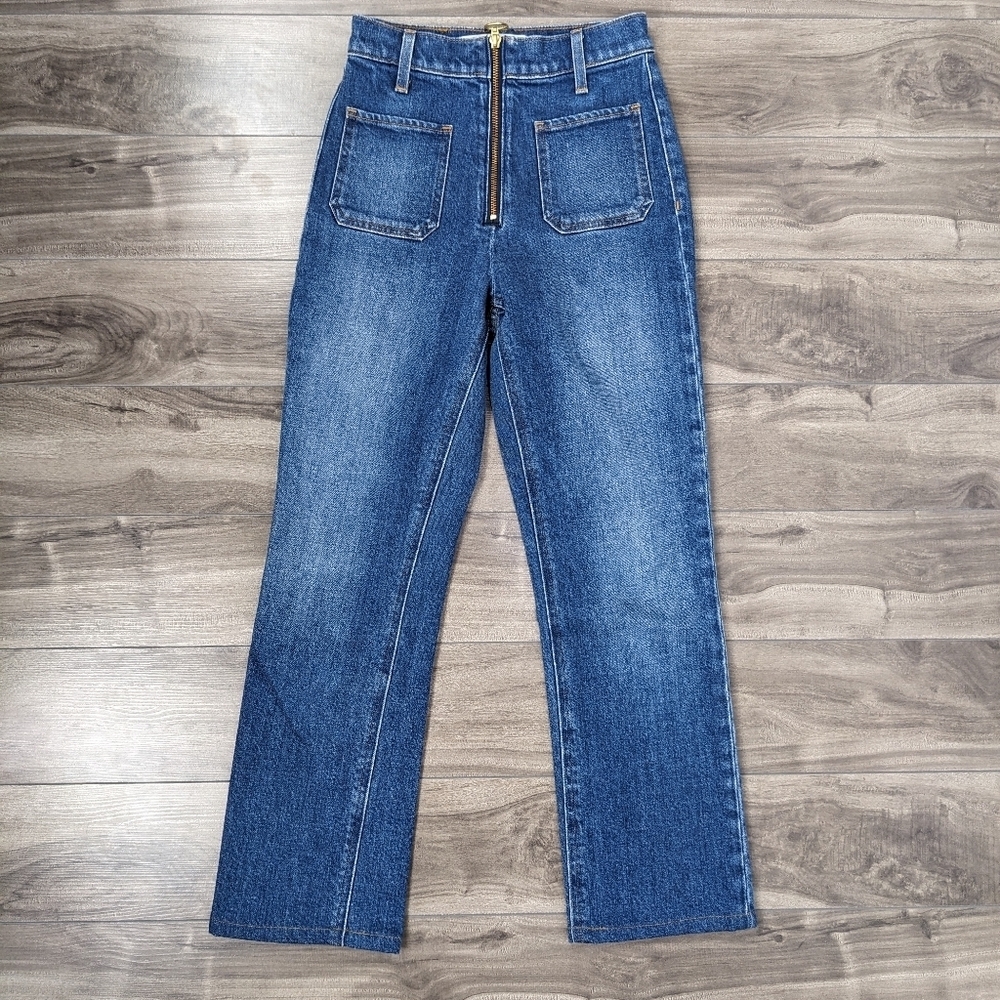 Aritzia | Denim Forum The Just Peachy Straight Jeans